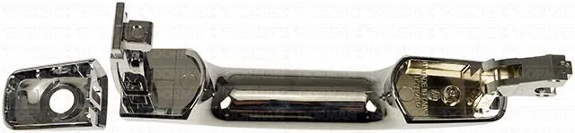97744 – DORMAN Exterior Door Handle, OE Replacement Chrome Silver Plastic - view 2